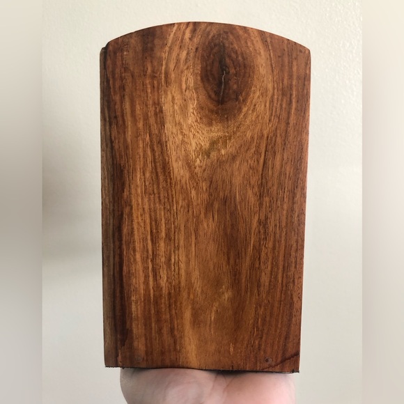 Vintage Set of MCM Wood & Silver Sailboat Bookends - Picture 6 of 12